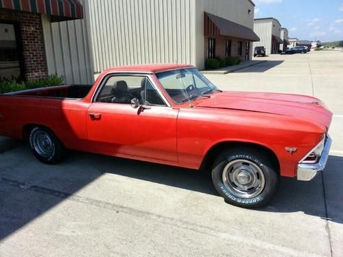 1966 chevy el camino chevrolet 283 v8 runs and drive powerglide transmission