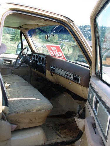 GMC Truck 1978 3/4 ton with Camper Shelf, US $1,500.00, image 3