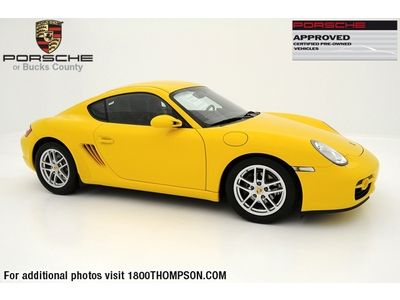 2007 cayman, 5-spd manual, porsche cpo, prefered pkg, bi-xenons, sound pkg plus