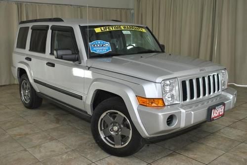 2006 jeep commander 3rd row w/clean carfax lifetime warranty buyback guarantee