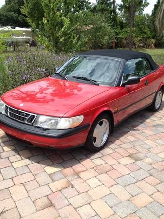 1995 saab 900 se convertible 2-door 2.3l