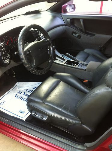 Red 1991 nissan 300zx