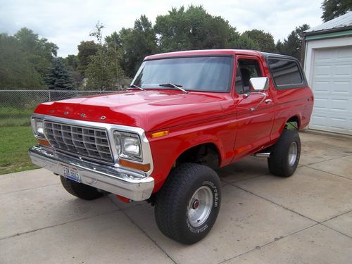 1978 ford bronco ranger xlt 4x4 recently restored 429 big block