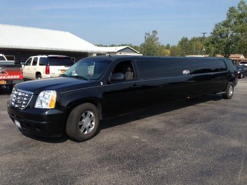 2008 gmc yukon yukalade escalade, limo, limousine 200 inch