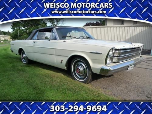 1966 ford galaxie xl500 convertible