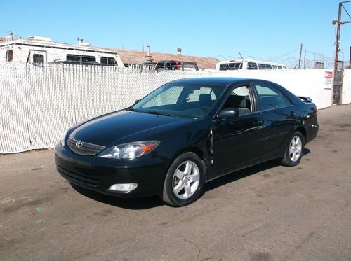 2002 toyota camry, no reserve