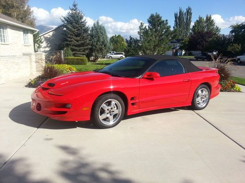 2002 pontiac firebird trans am convertible 2-door 5.7l