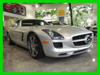 12 iridium silver sls amg 6.3 convertible *amg 7-spoke alloy wheels *low mi:7k