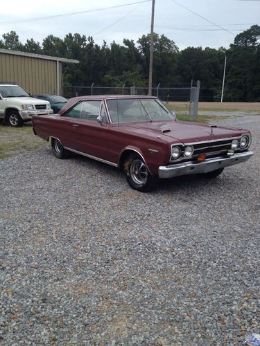 1967 plymouth gtx 4 speed dana 60 non restored mopar musclecar