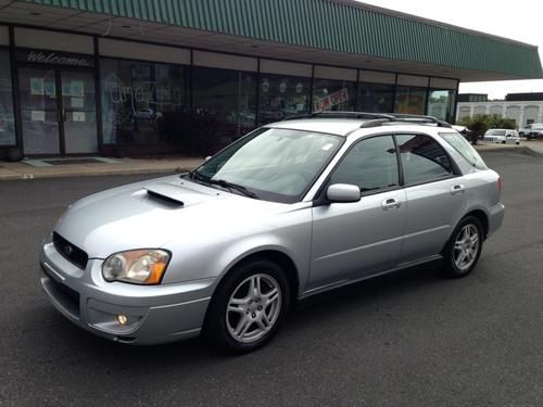 1 owner super charged subaru impreza wrx awd manual wagon no reserve