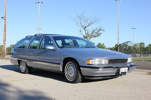 1996 buick roadmaster estate wagon ltd collector ed rare adriatic blue v8 39k