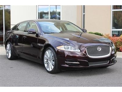 Xjl supercharged long wheel base fac rear dvd illumination pkg bluetooth