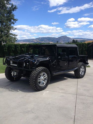 Hummer h1 four door soft top "total show truck rebuild with over $130,000 spent"