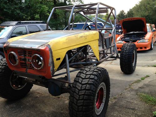 1976 ford bronco rock crawler tube buggy! atlas 2! 302 v8! msd! king pin! danas!