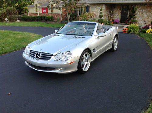 2003 mercedes-benz sl500 base convertible 2-door 5.0l