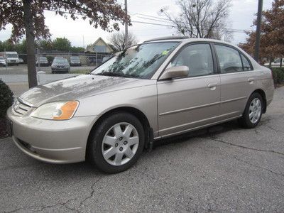 2002 honda civic 4dr sdn ex manual