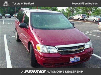 1-owner vehicle, chevrolet venture, 62,421 miles, lt trim. third rw st.