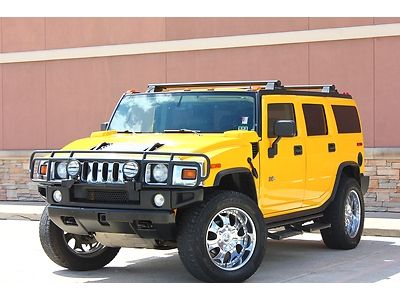 2003 hummer h2 ~4x4~dvd~89 k.miles~3rd row~22 inch ~1 owner~xtra clean~