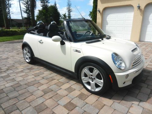 Mint 2006 mini cooper s convertible, 48,000 miles, automatic, low reserve!