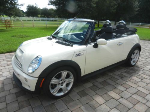 MINT 2006 MINI COOPER S CONVERTIBLE, 48,000 MILES, AUTOMATIC, LOW RESERVE!, image 2