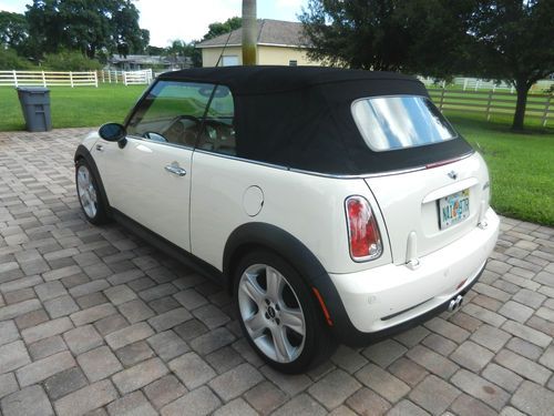 MINT 2006 MINI COOPER S CONVERTIBLE, 48,000 MILES, AUTOMATIC, LOW RESERVE!, image 4