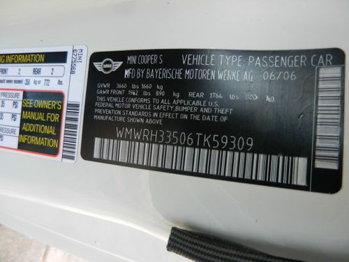 MINT 2006 MINI COOPER S CONVERTIBLE, 48,000 MILES, AUTOMATIC, LOW RESERVE!, image 13