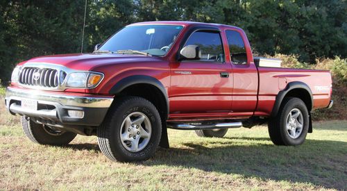 2002 toyota tacoma sr5 trd ex cab 4x4 low miles