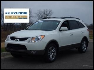 2012 hyundai veracruz / awd / limited / moonroof / 3rd row / 9800 miles