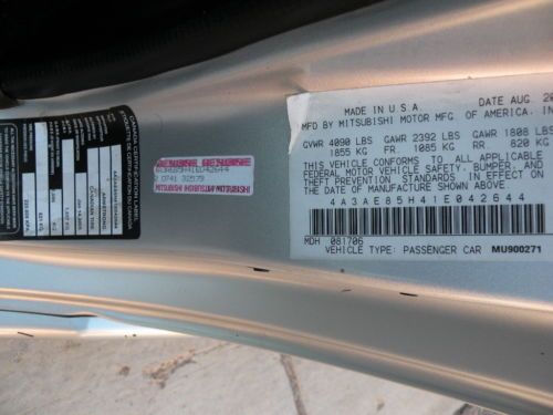 MITSUBISHI ECLIPSE GT SPYDER-ONLY 39K ORIGINAL MILES-1 OWNER-LEATHER LOADED, US $9,450.00, image 39