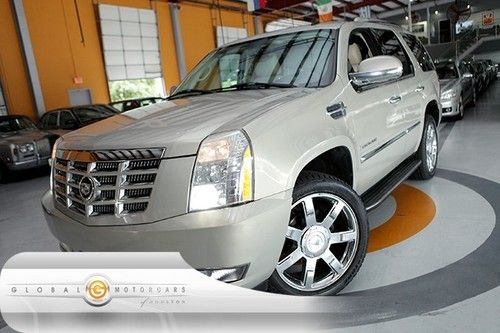 07 cadillac escalade awd 56k 1-own bose nav pdc cam 3rd-row dvd boards rear-ac