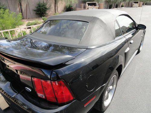 2003 Ford Mustang Premium GT Convertible 2-Dr 4.6L *40YR ANNIVERSARY *BLACK 101K, US $7,300.00, image 8