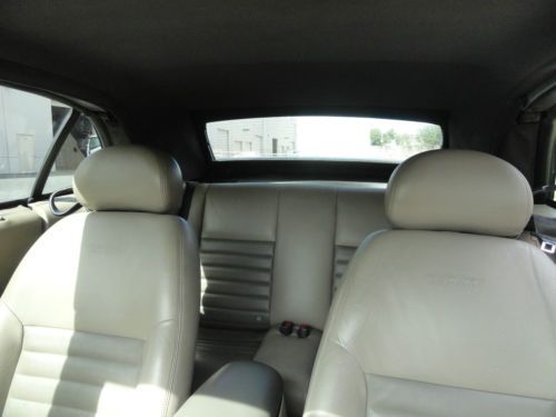 2003 Ford Mustang Premium GT Convertible 2-Dr 4.6L *40YR ANNIVERSARY *BLACK 101K, US $7,300.00, image 16