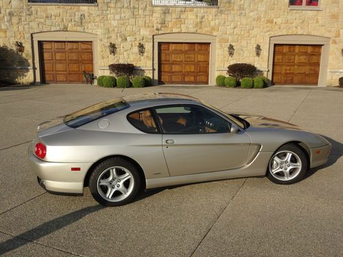2000 ferrari 456 gta  (part of a museum car collection for 11 years)