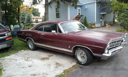 1967 ford galaxie 500 fastback 2 door hardtop classic muscle car