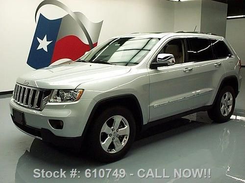 2011 jeep grand cherokee ltd pano sunroof leather nav texas direct auto