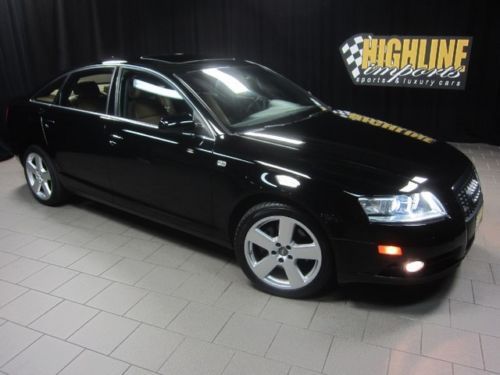 2008 acura a6 3.2l quattro, s-line, navigation, black on amaretto