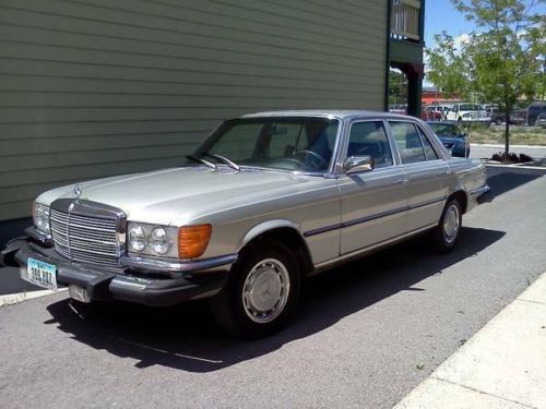 1977 mercedes benz 280se   silver,six cylinder,leather interior,vintage,classic.
