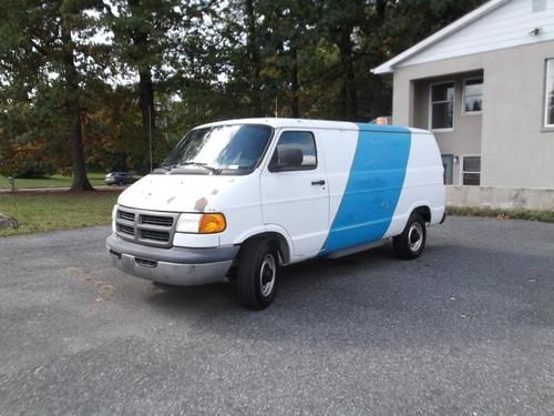 2000 dodge ram 3500 van base extended cargo van 3-door 5.2l