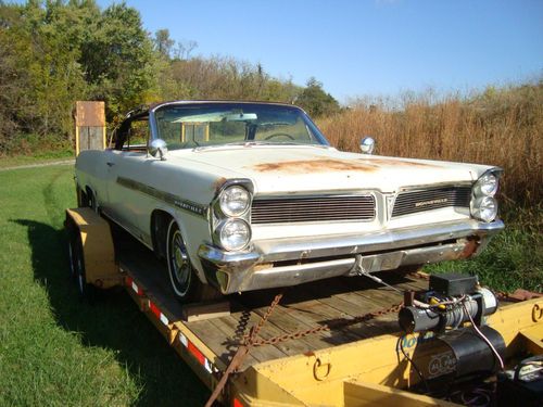 1963 pontiac bonneville convertible parts car - complete and very original