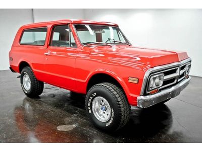 1971 gmc jimmy k10 4x4 350 v8 turbo 350 auto ps pb 33&#034; tires factory hardtop