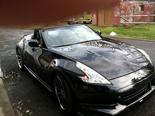 2010 nissan 370z roadster, nismo supercharger, body kit, sound system, showcar!