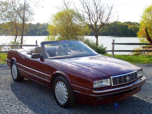 1993 Cadillac Allante North Star 300HP 89K Miles! Florida Car!!! NO RESERVE!!!!, image 2