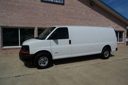 2008 gmc savana 3500 ext duramax diesel cargo van chevrolet