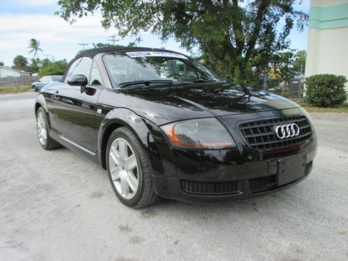 2006 audi tt 180hp automatic 2-door convertible