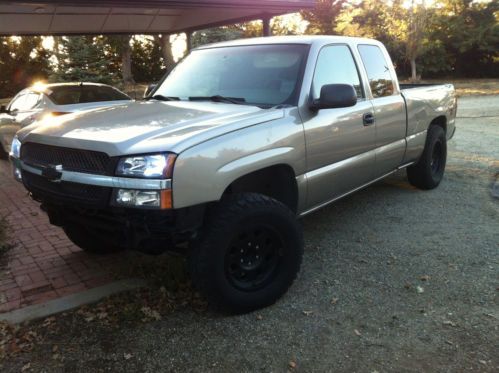 2003 chevrolet silverado 1500 ls extended cab pickup 5.3l 4wd 4x4 z-71 z71