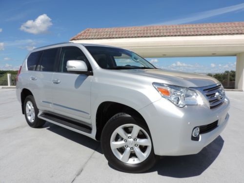 Lexus gx 460 silver suv leather warranty financing low miles navigation