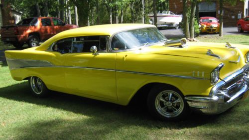 1957 chevrolet custom belair chopped  rat hot rod