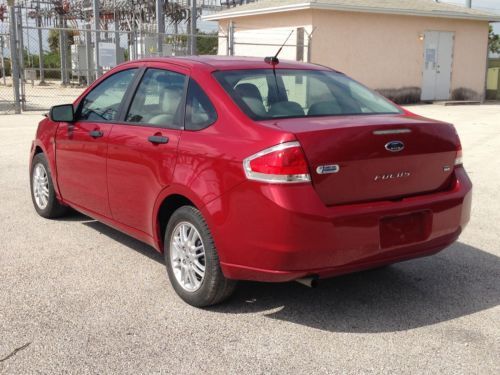 Ford focus se red salvage repairable rebuildable lawaway  payment available s
