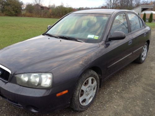 2002 hyundai elantra gls sedan 4-door 2.0l