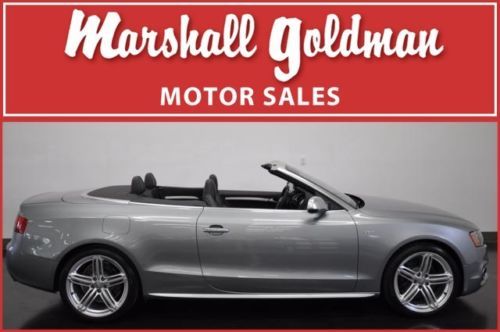 2011 audi s5 cabriolet in quartz gray 5500 miles prestige model navi